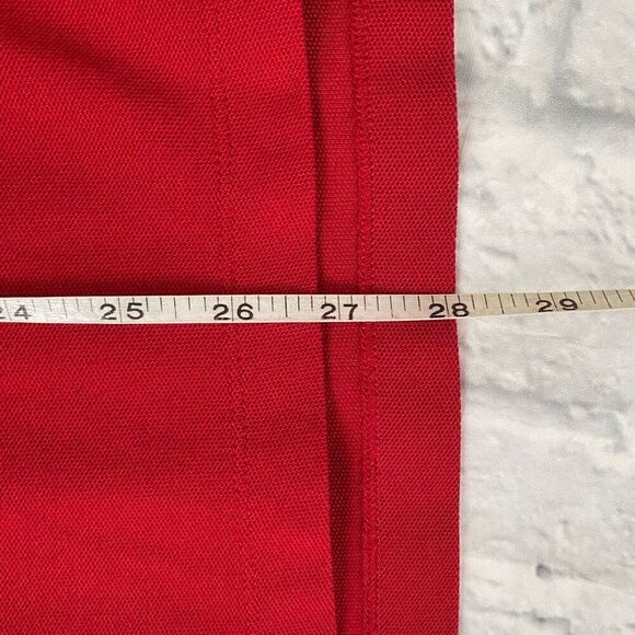 New Era men M 3 button short sleeve polo red - Picture 9 of 9